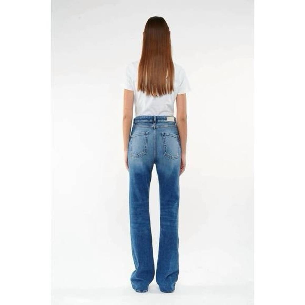 icon denim natie Wide Leg High Waist Blue Jeans 28 X 33